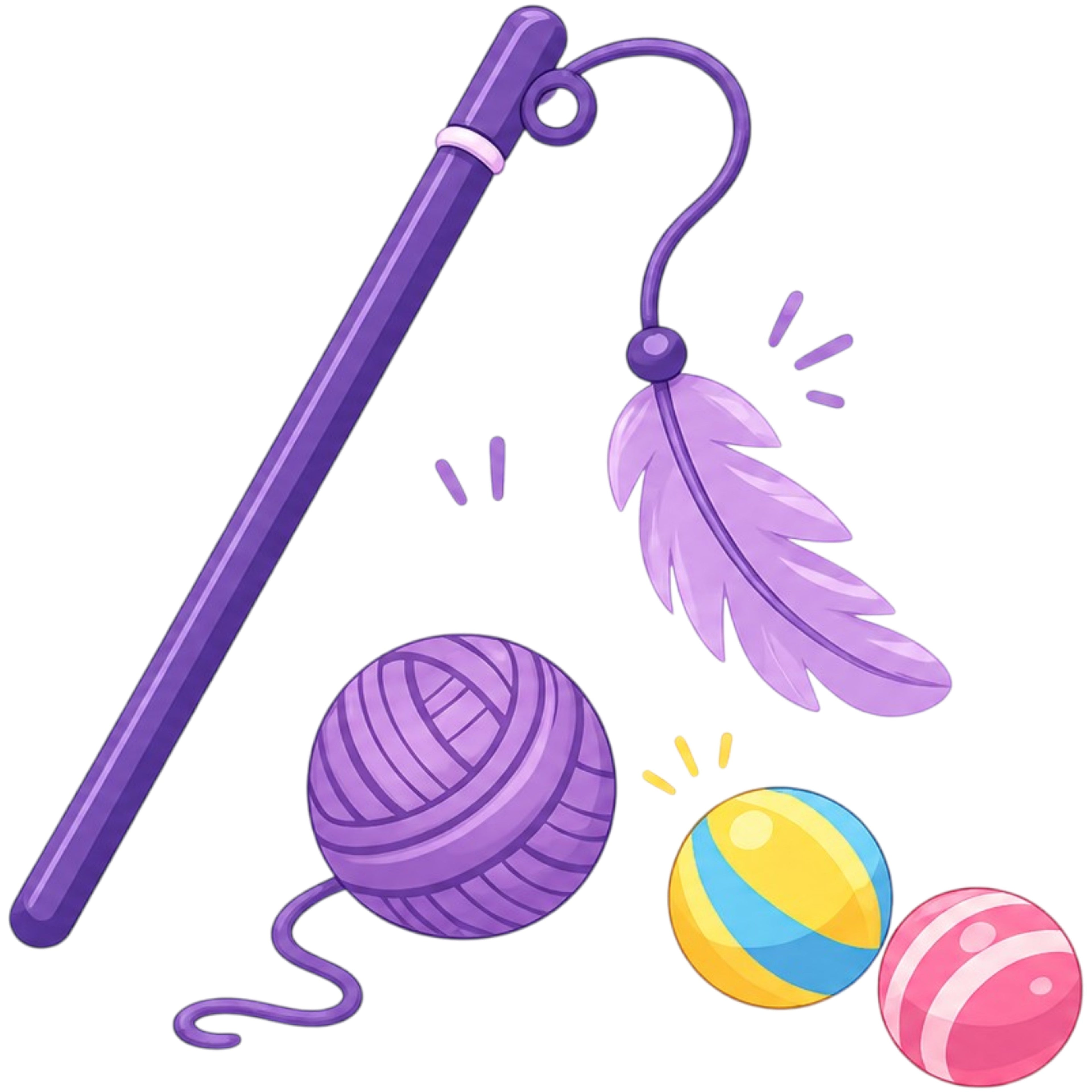 Jouets pour chat