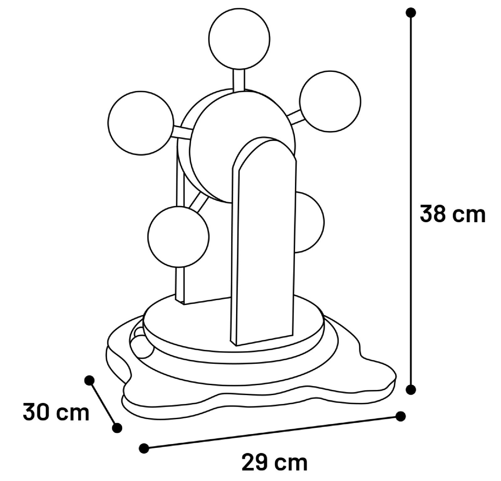 Jouet à griffer Chip Circuit avec balle