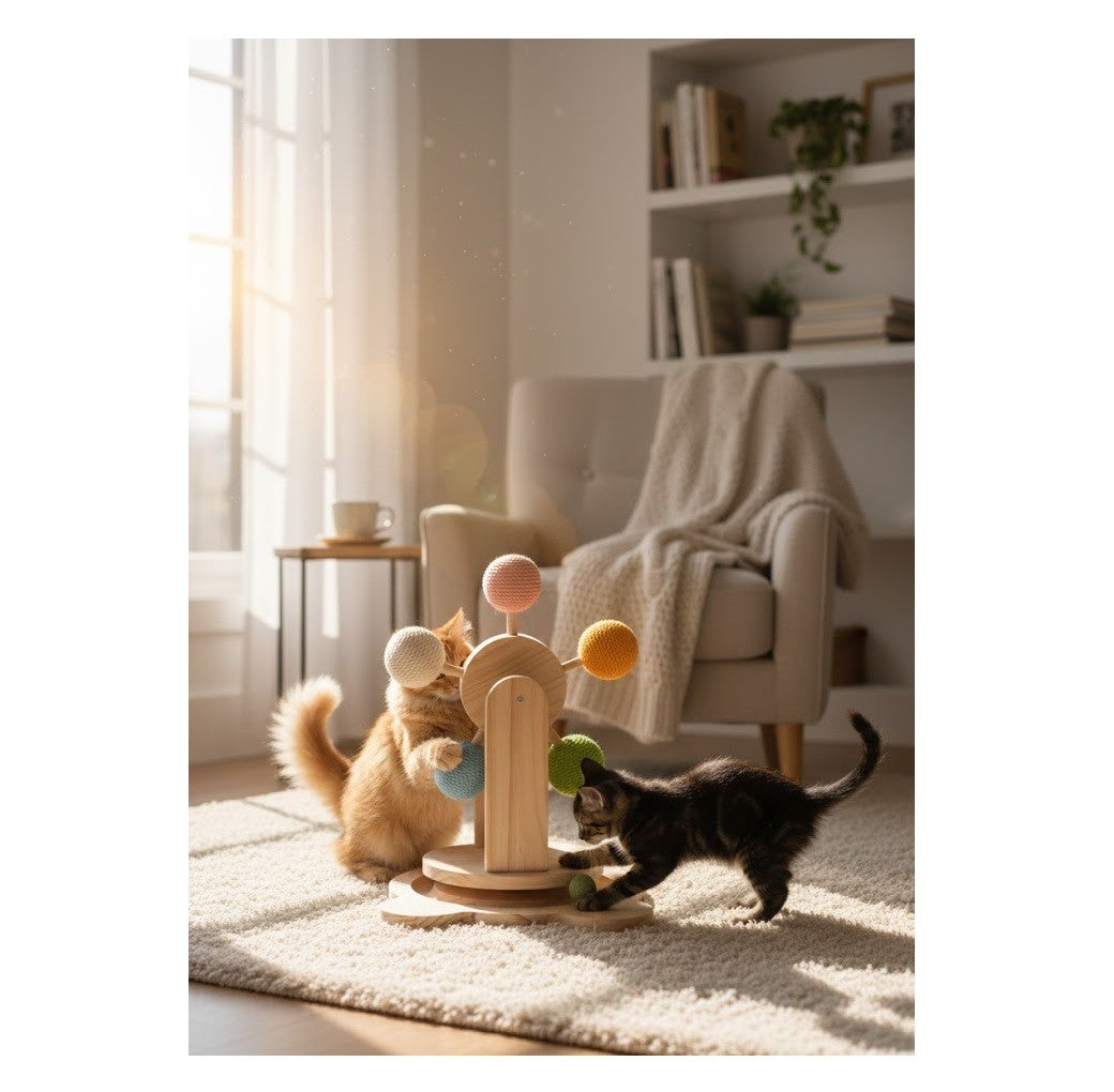 Jouet à griffer Chip Circuit avec balle