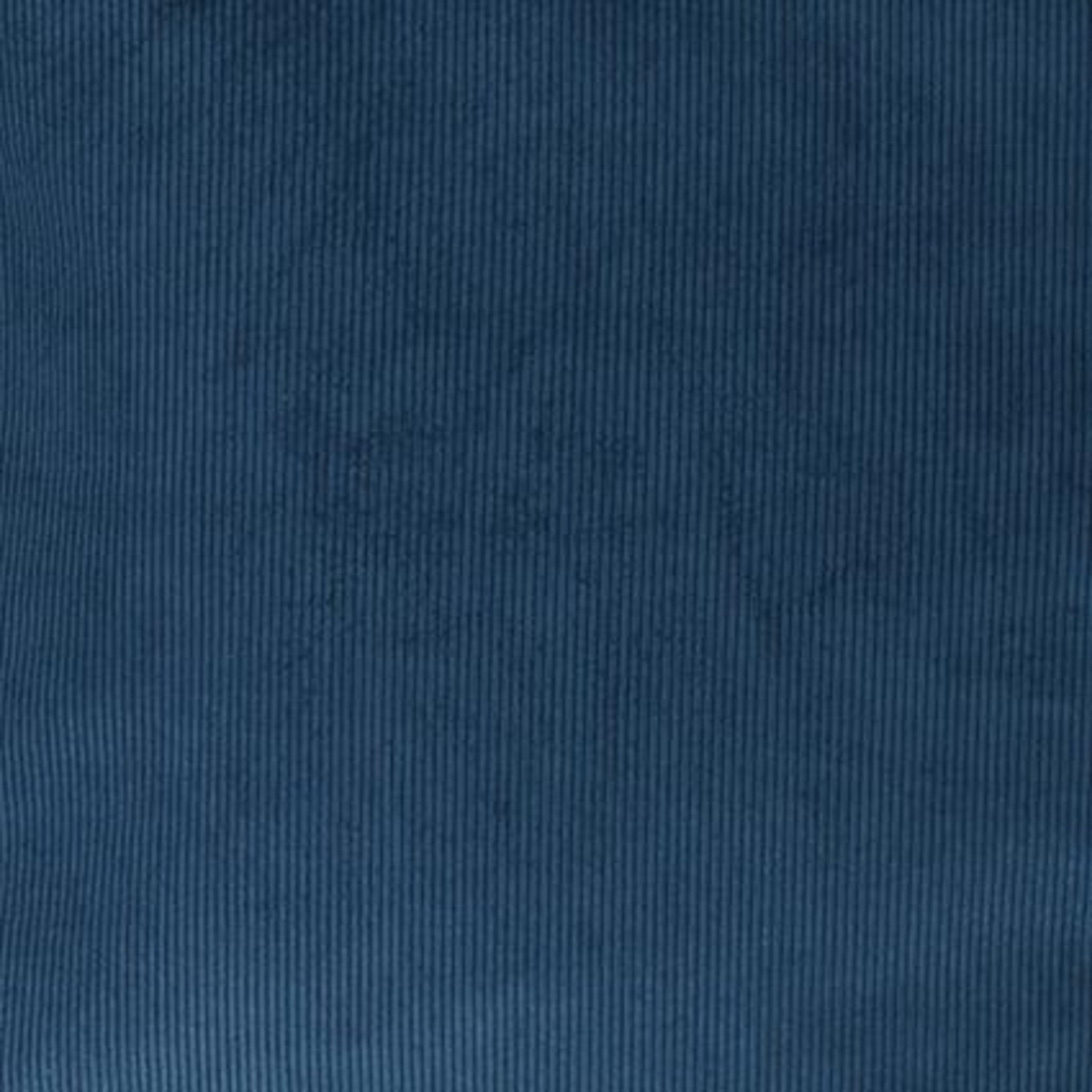 Coussin panier côtelé Rectangle Bleu 65x50x20cm