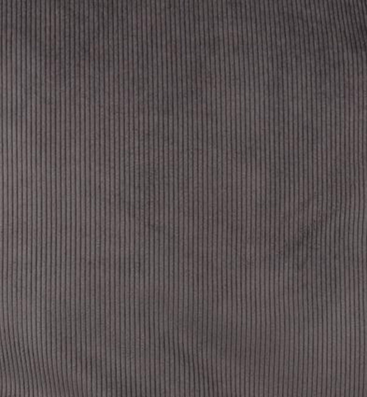 Coussin panier côtelé Rectangle Gris 65x50x20cm