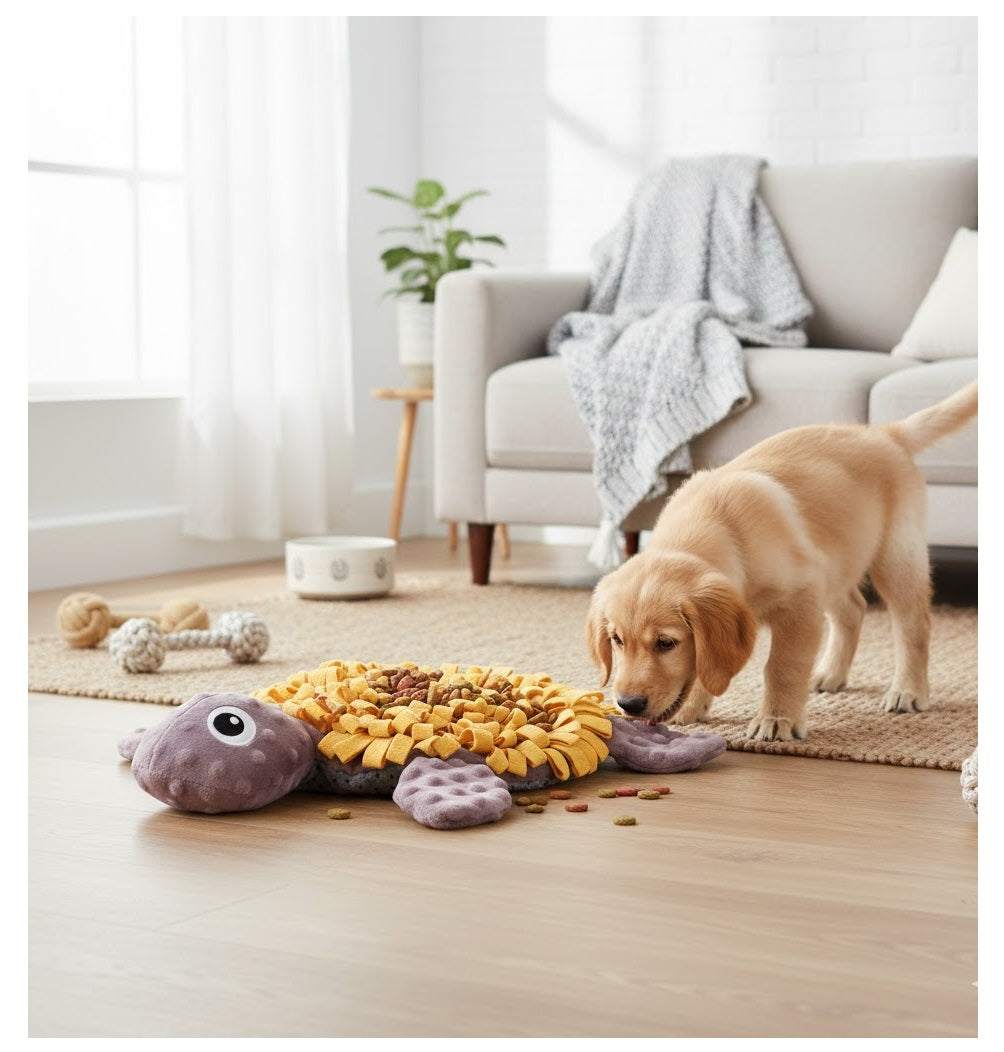 Jeu d'occupation et de fouille Morgane tortue pour chien - vue 2