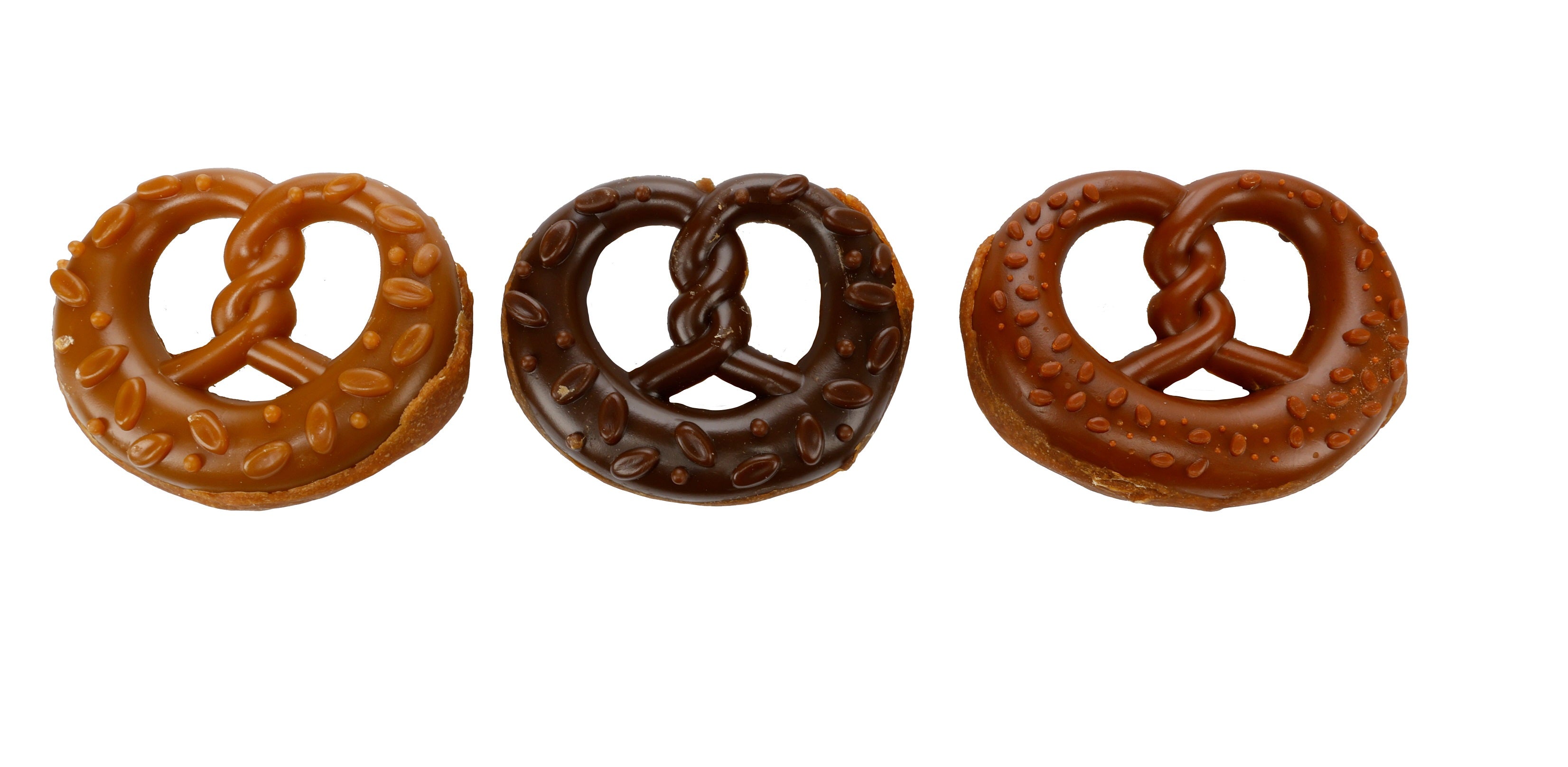 Friandises en lot pour chien bretzel avec poulet