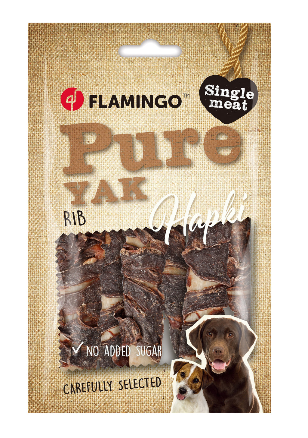 Friandise pour chien Cote avec coeur Yack