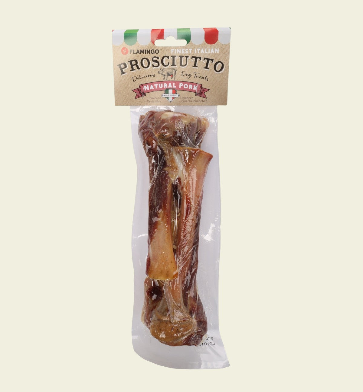 Friandises Nature Os de tibia de porc avec de la viande