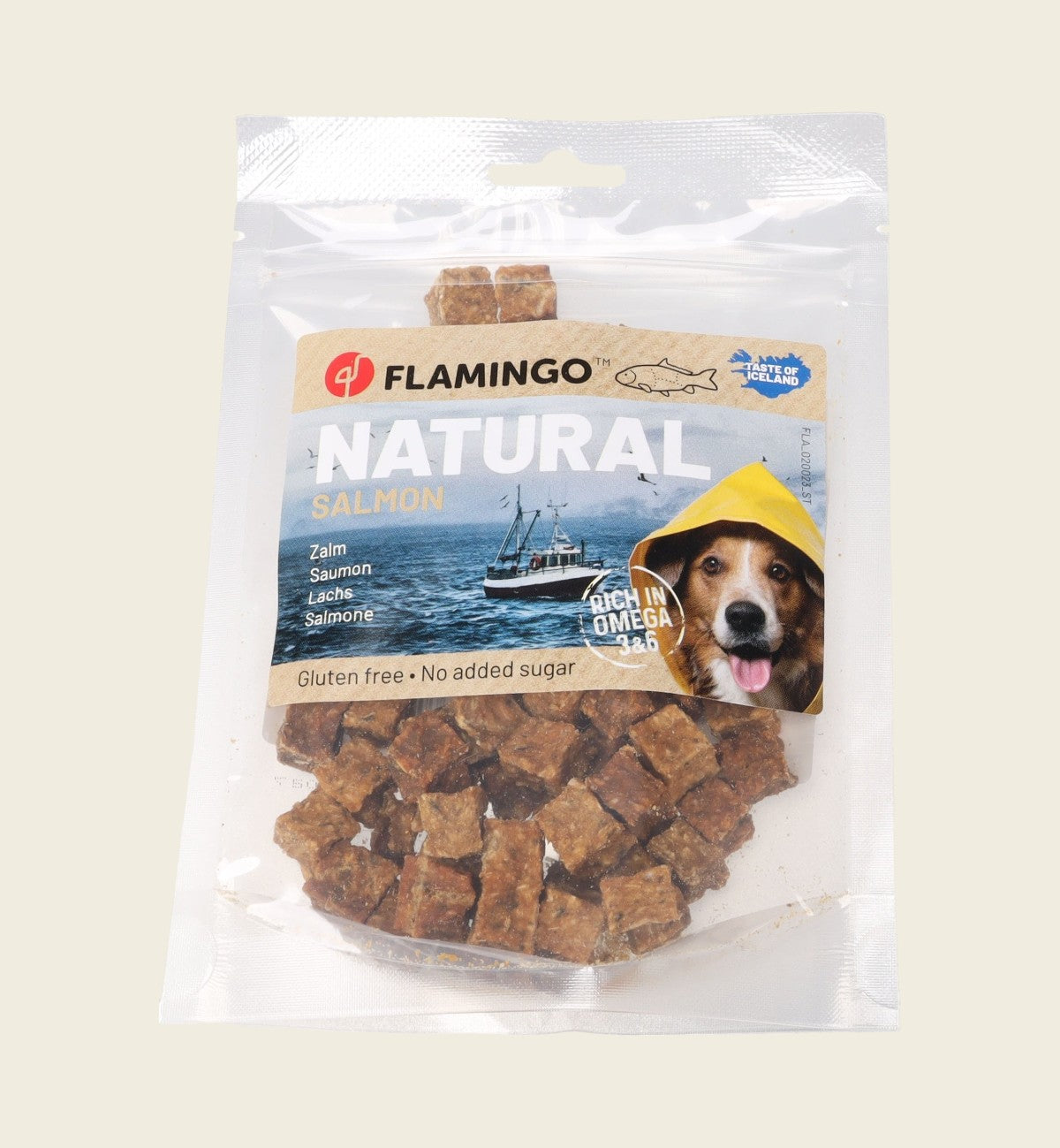Friandises Nature Petits blocs avec Saumon