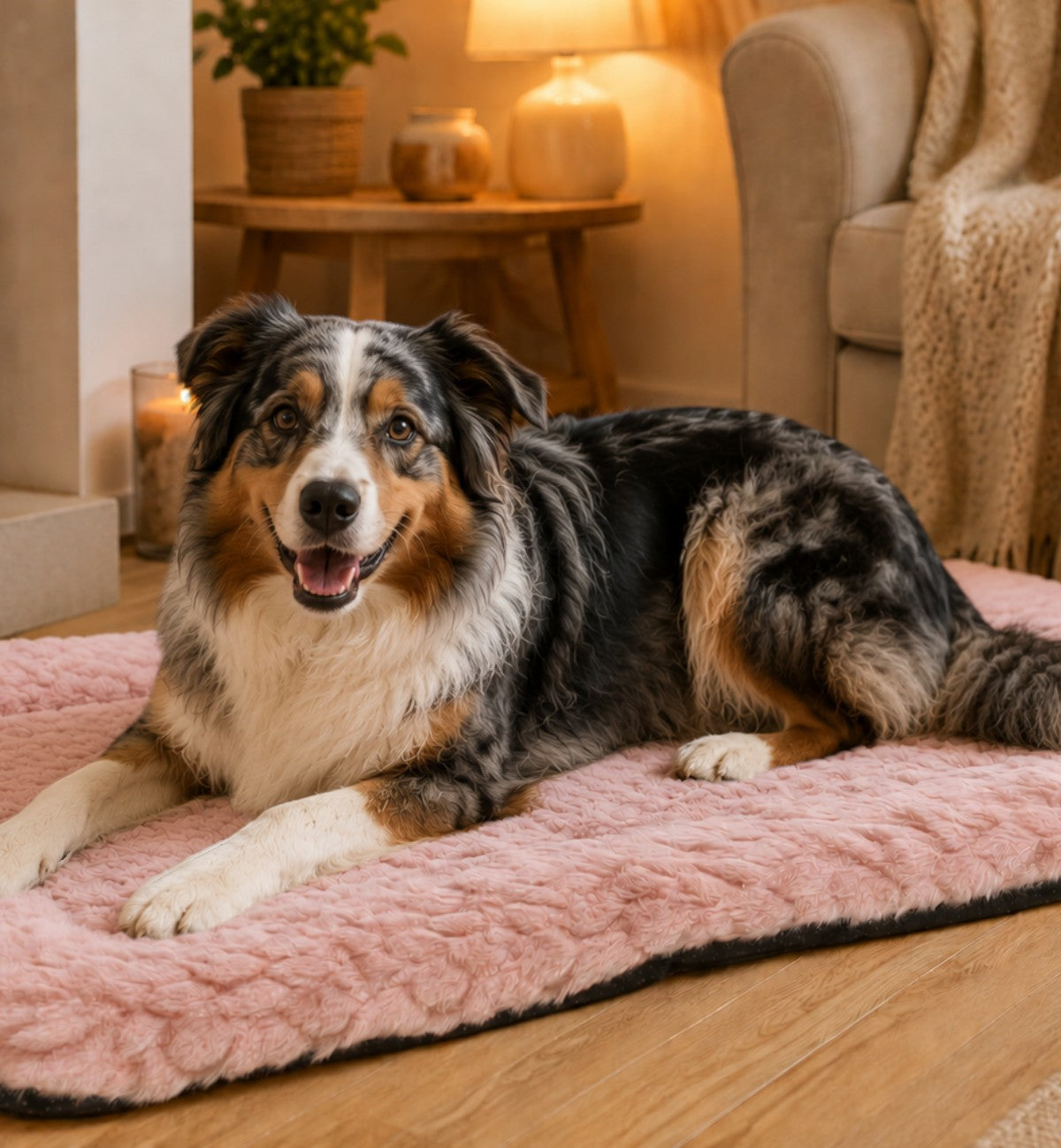 Coussin rectangle pour chien Naya