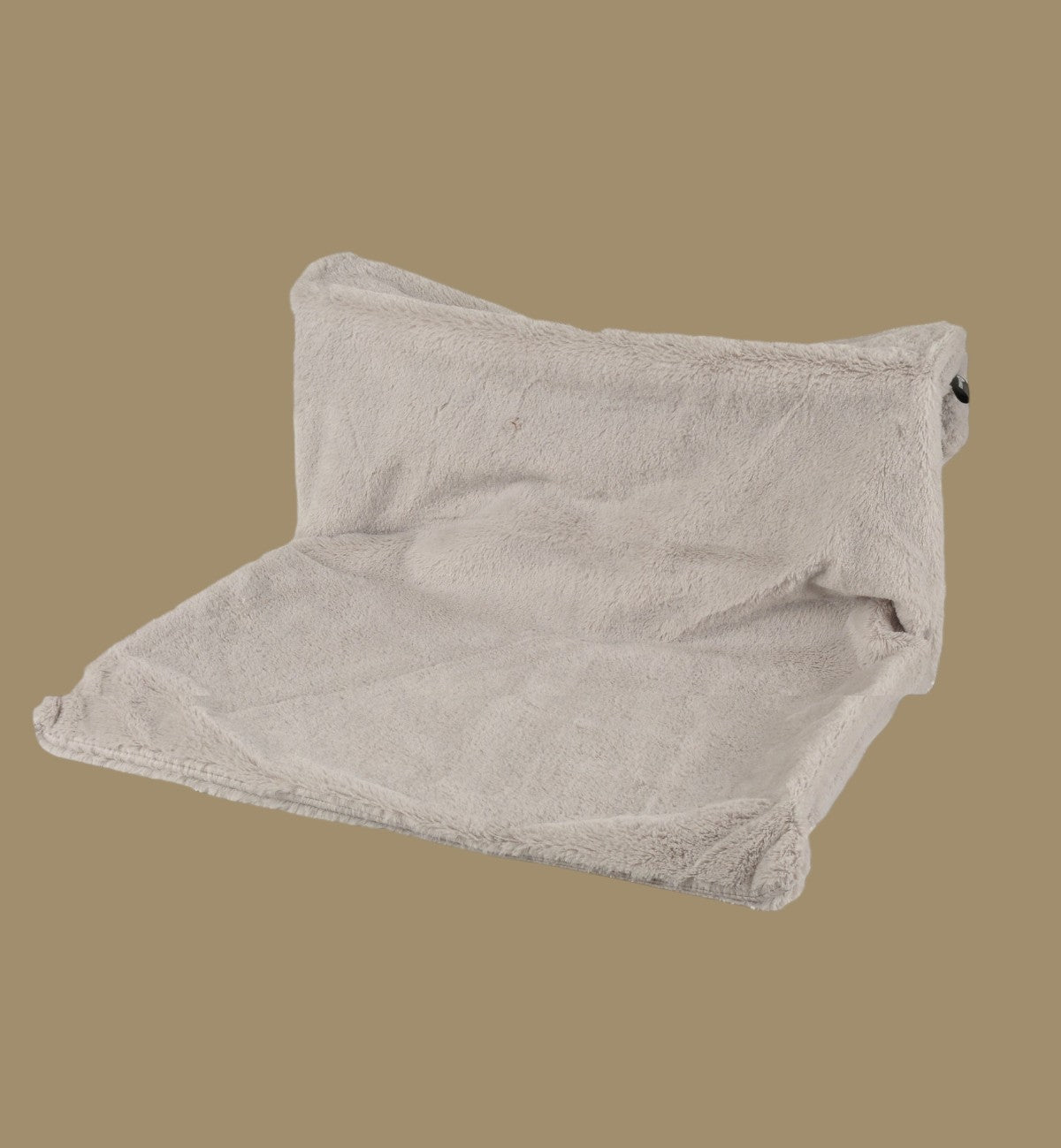 Hamac de radiateur pour chat Chill gris en peluche
