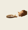 Gamelle pour chat 17 cm Fishie beige