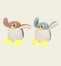 Lot de 2 jouets oiseaux Brella avec cataire pour chat