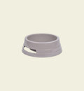 Gamelle ronde en plastique taupe