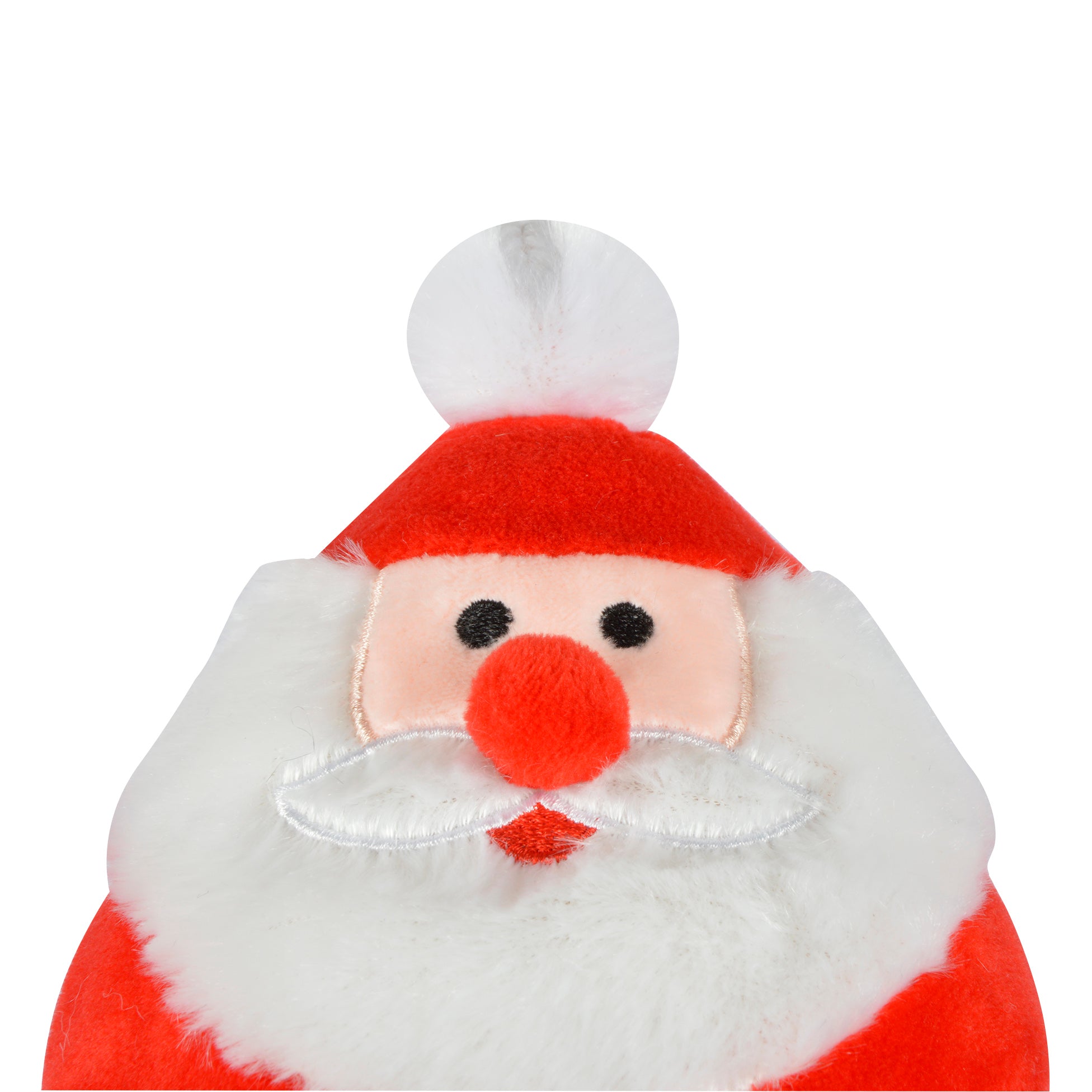 Jouet peluche Pere Noel et corde pour chien - vue 2