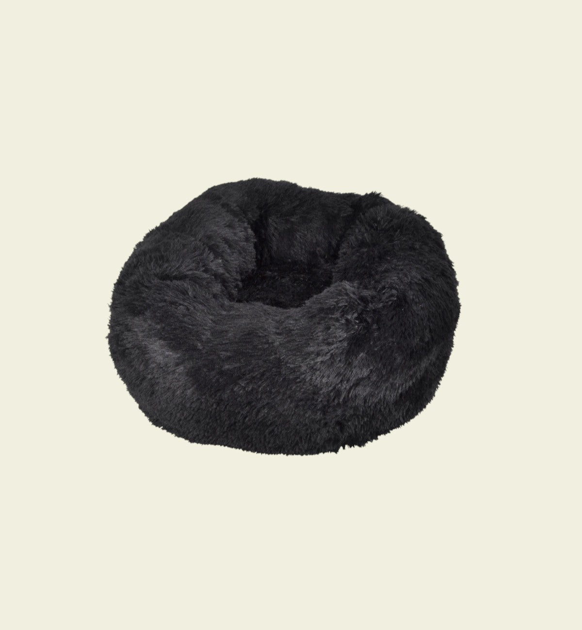 Coussin rond chat ou chien fluffy 25 x 55 cm