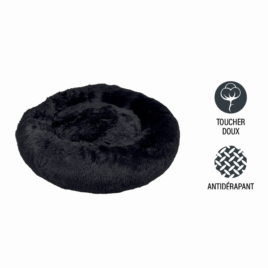 Coussin rond Chat ou Chien Relax Noir - vue 4