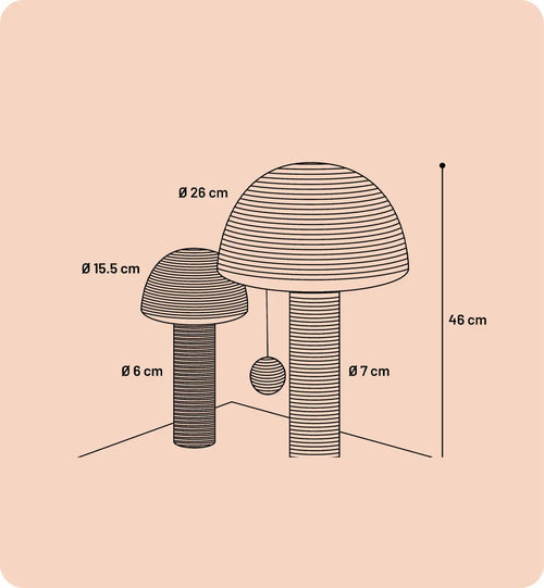 Arbre à griffer Ash pour chat intérieur