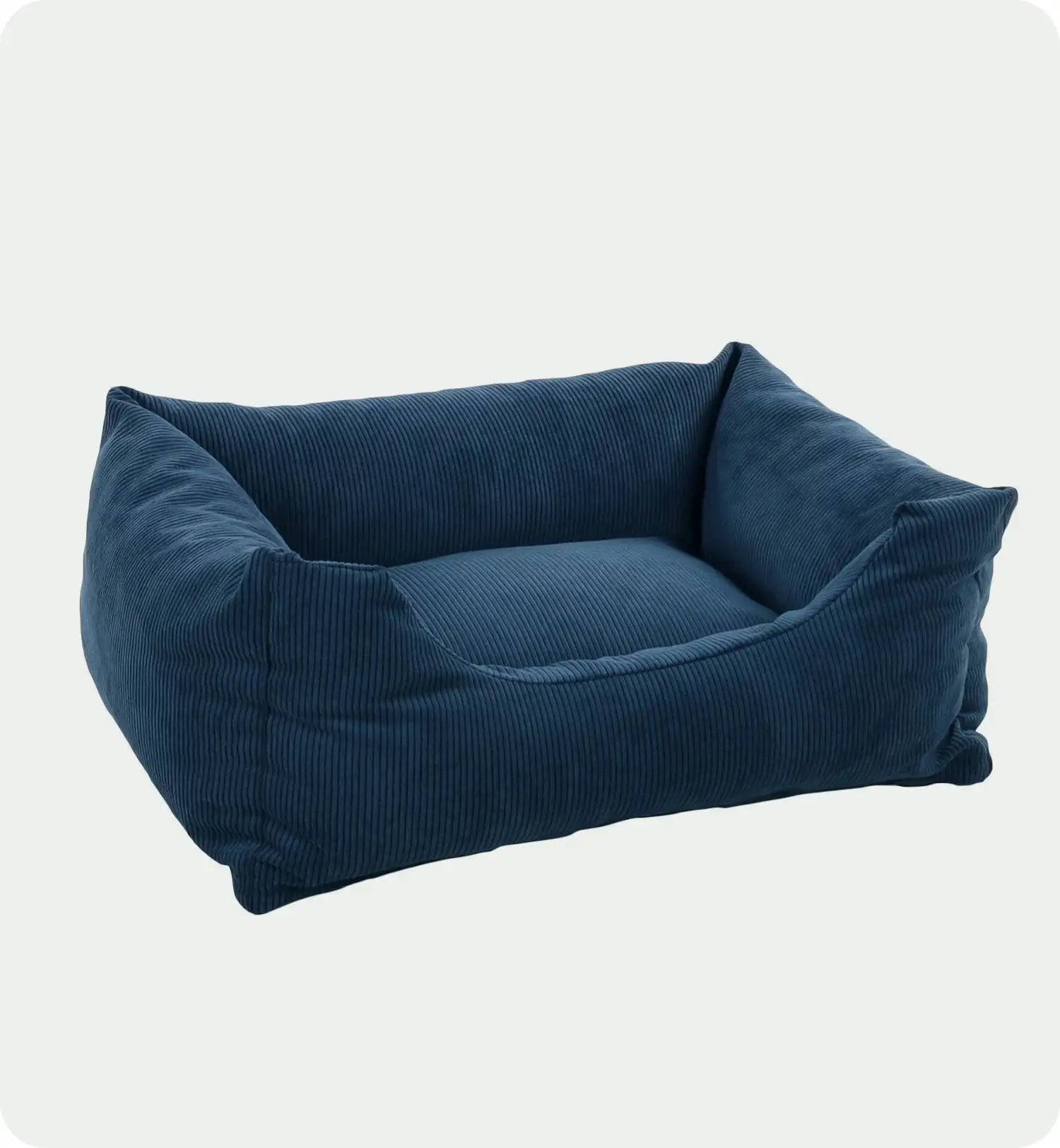 Coussin panier côtelé Rectangle