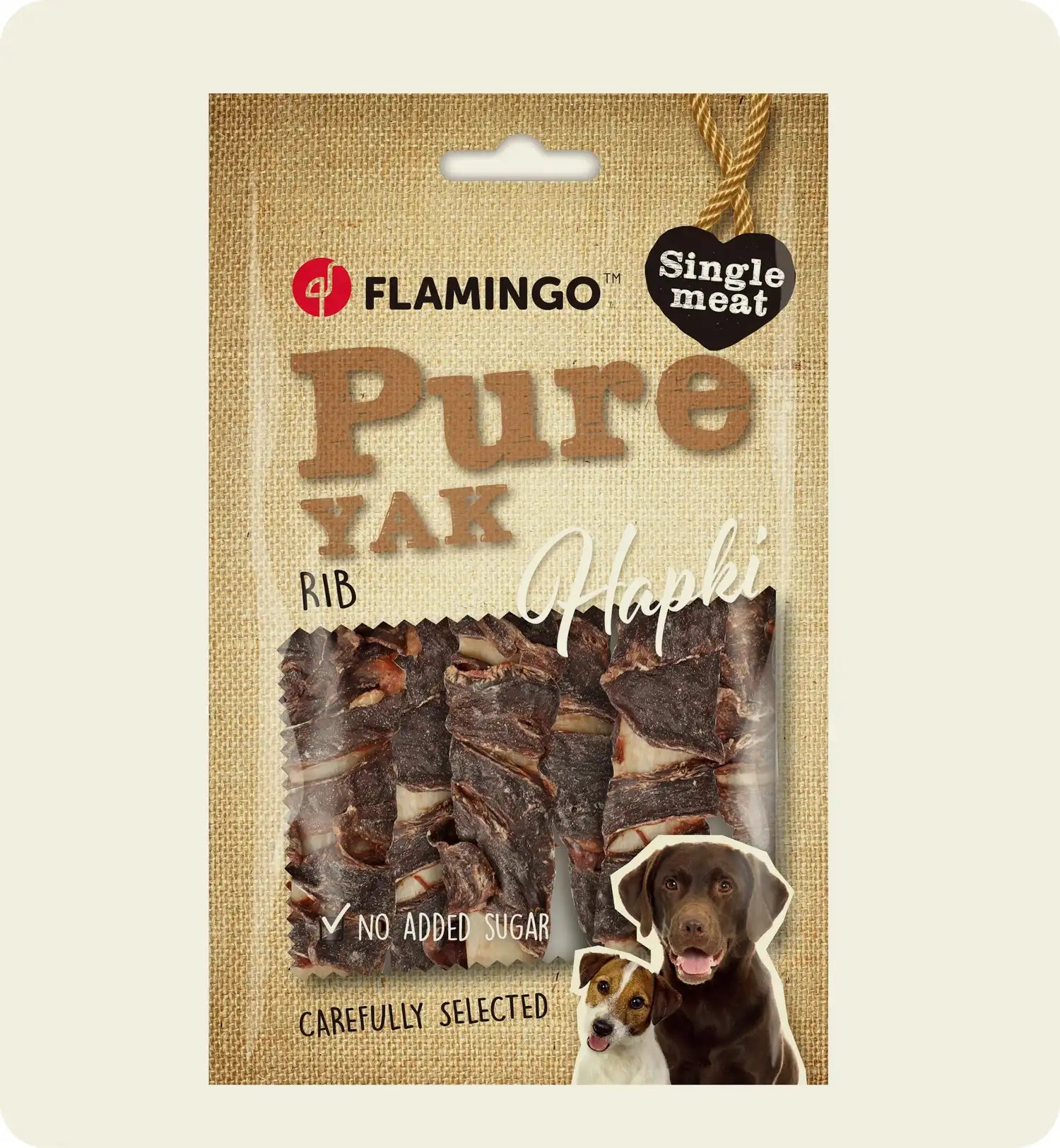Friandise pour chien Cote avec coeur Yack