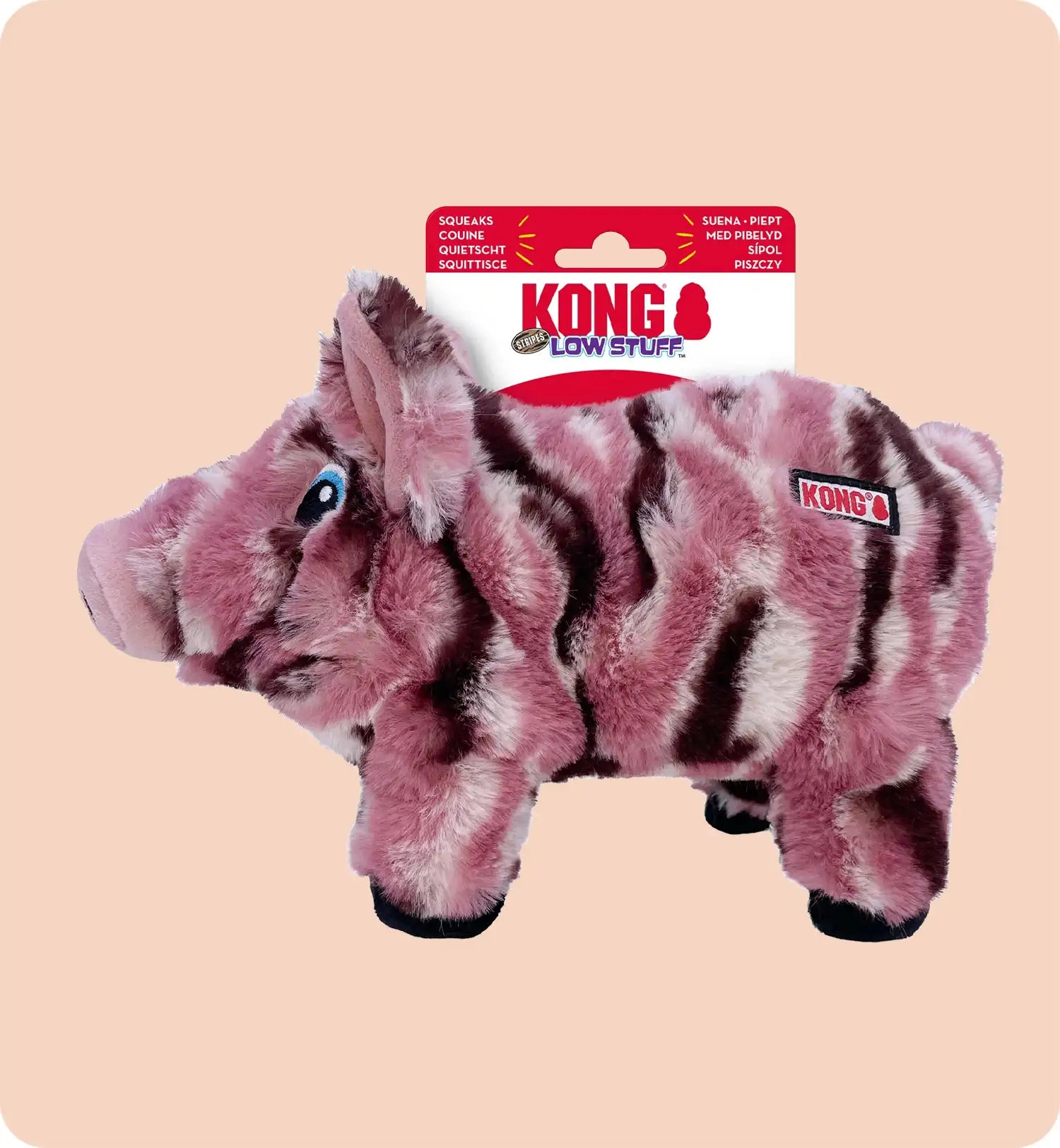 Jeu Kong pour chien Cochon rose