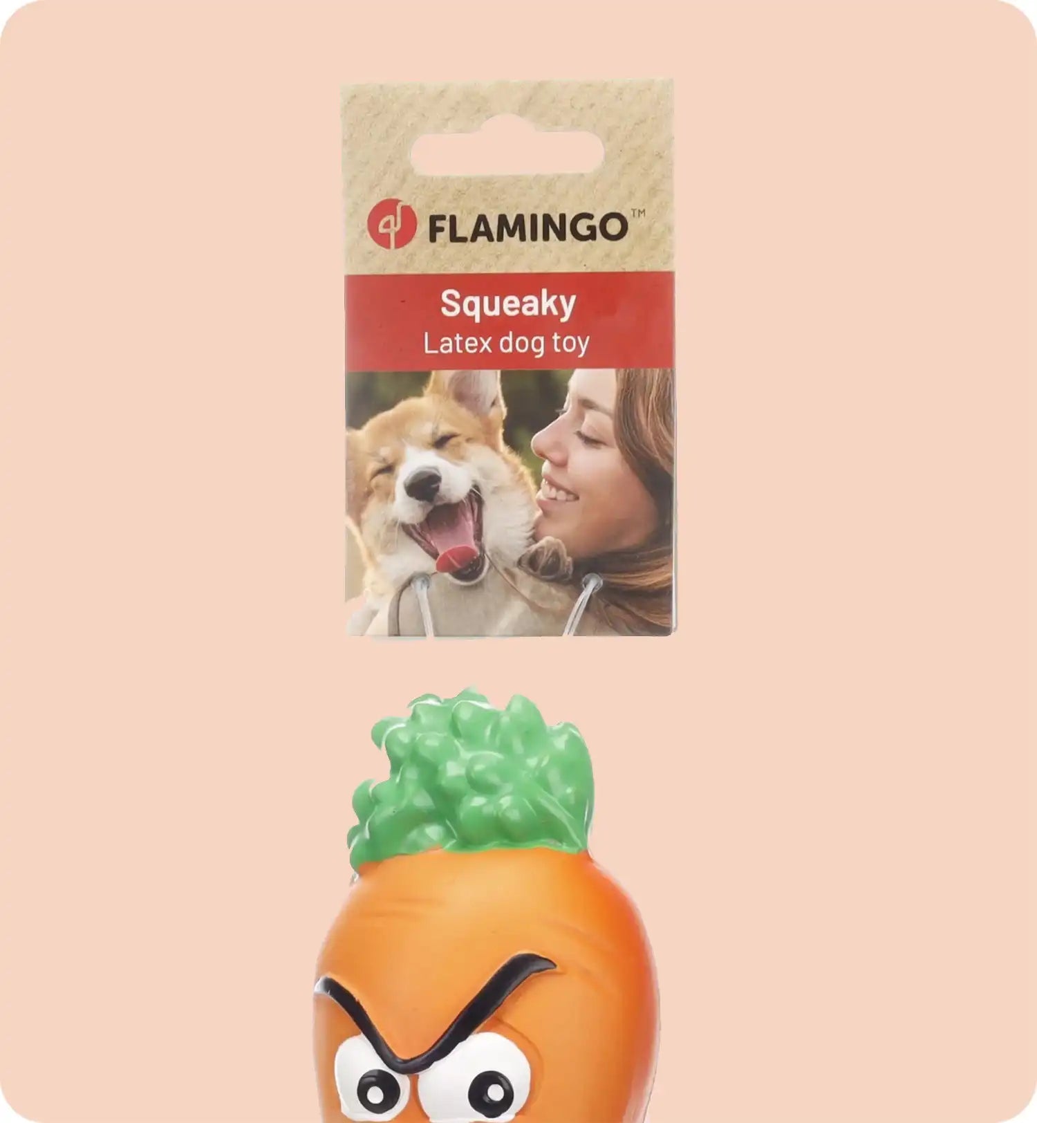 Jeu pour chien Fruco l'orange sonore