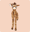 Peluche Girafe grand yeux pour chien