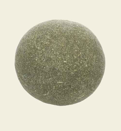 Animozen Balle de cataire naturelle Katti, jouet pour chat vert, 5 cm de diamètre, 100% cataire naturelle