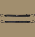 Animozen Connecteur pour Ceinture pour Chien Darrel noir en polyester avec deux mousquetons métalliques pour la sécurité en voiture.