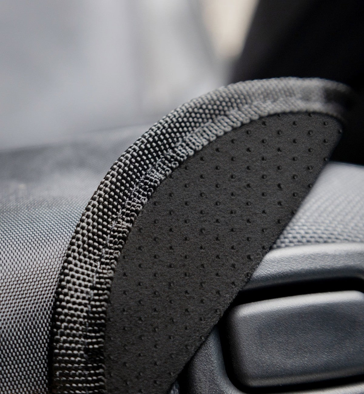 Animozen couverture de protection de siège de voiture pour chien en polyester noir, imperméable et antidérapant.