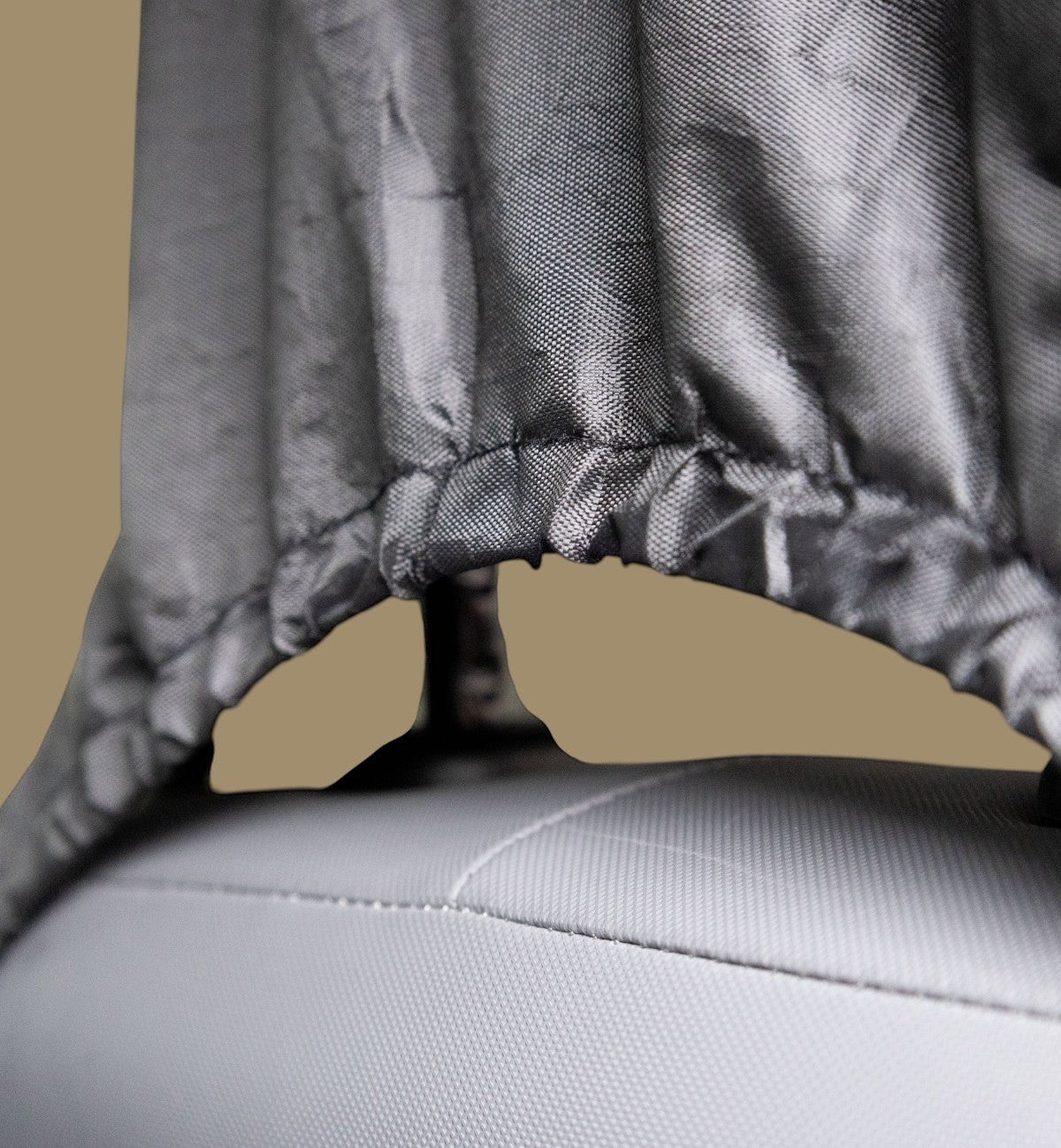 Animozen couverture de siège de voiture noire en polyester imperméable pour chien, 135 x 70 cm