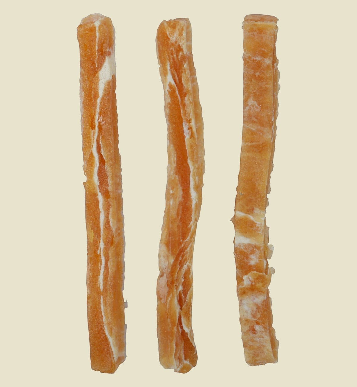 Animozen Friandise lanières au poulet et cabillaud, friandises tendres sans gluten pour chiens.