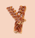 Animozen Friandises Zero Rawhide lanières tressées au poulet pour chien, 15 cm, 2 pièces