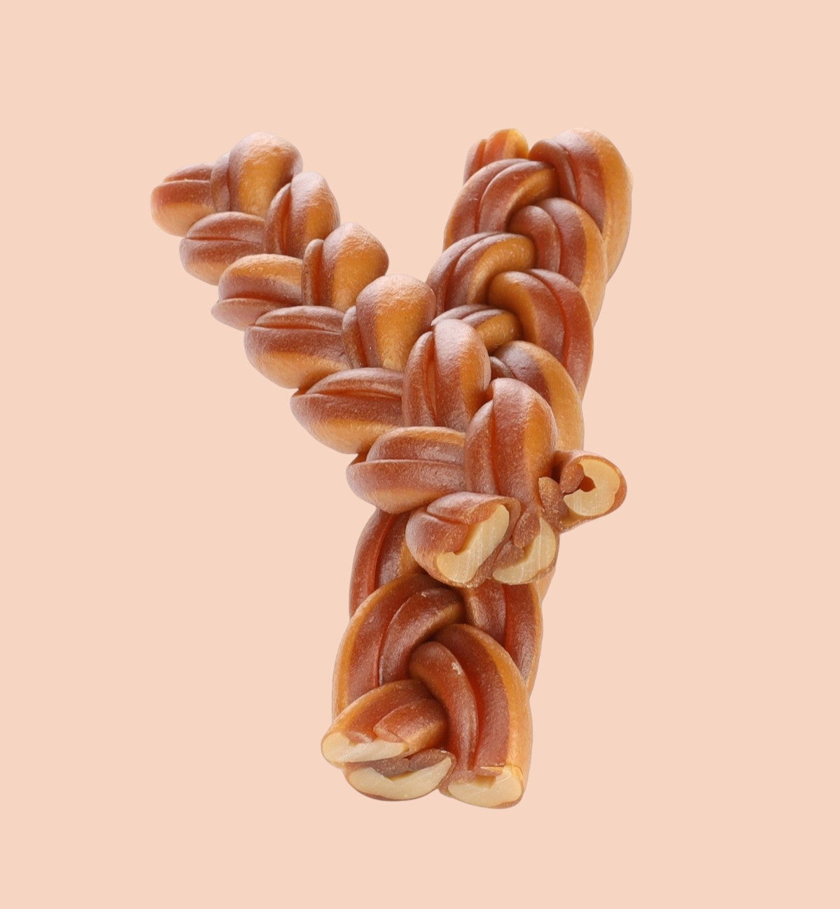 Animozen Friandises Zero Rawhide lanières tressées au poulet pour chien, 15 cm, 2 pièces