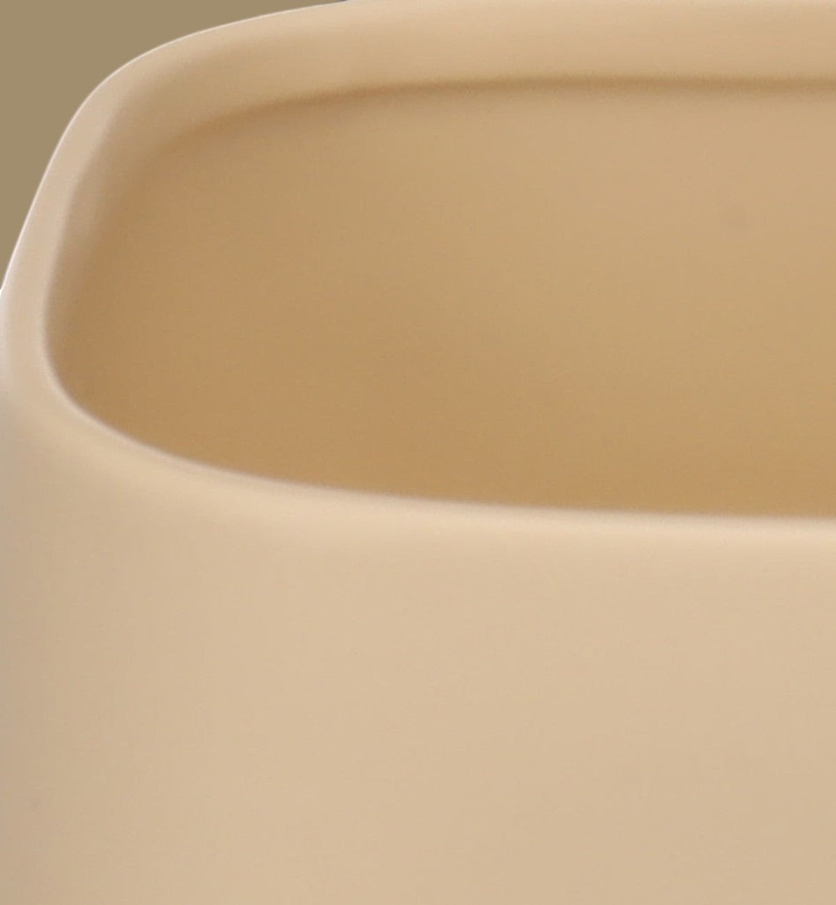 Gamelle carrée Zara en céramique vert 900 ml, idéale pour chien, passe au lave-vaisselle.