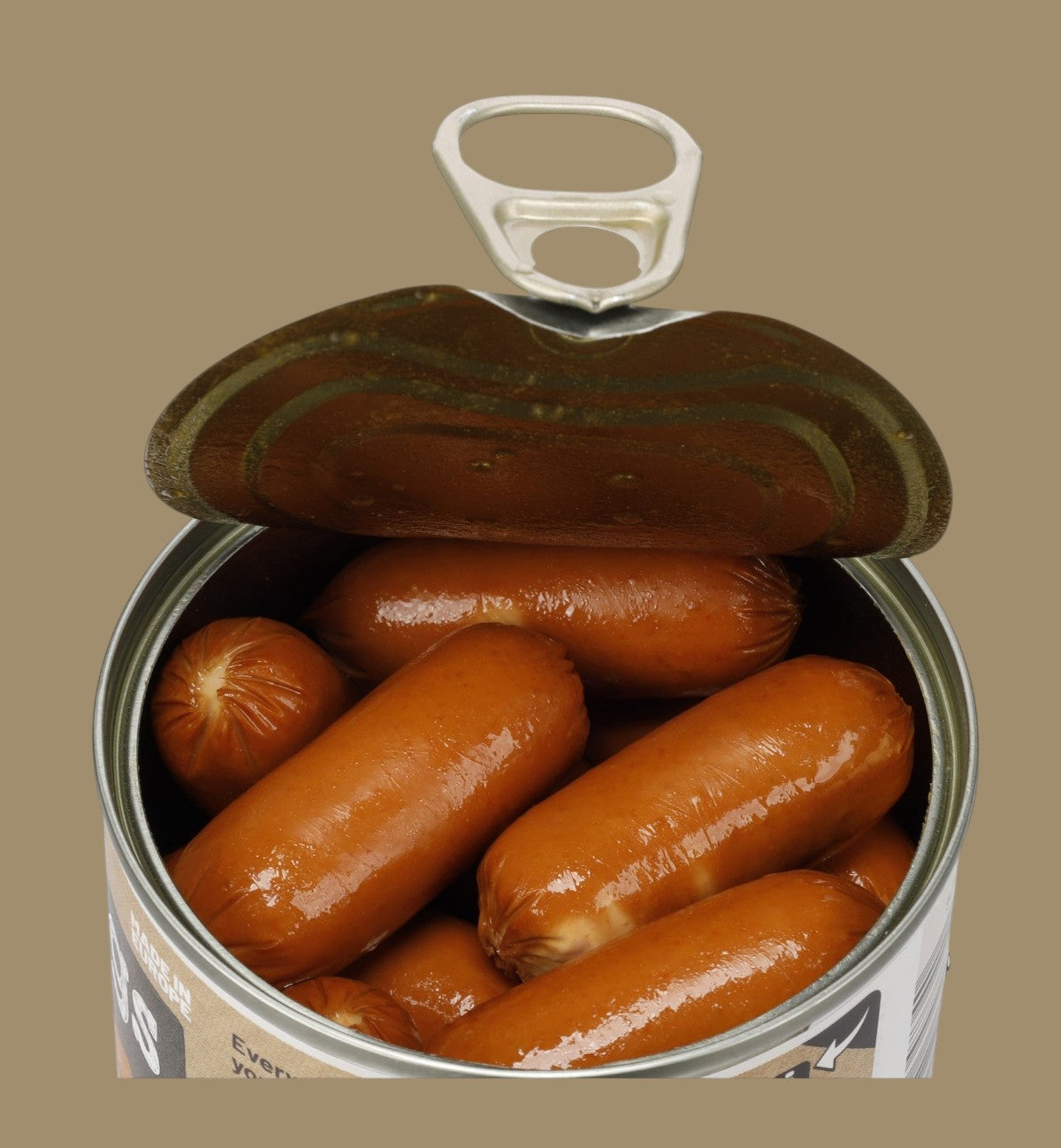 Animozen mini saucisses cocktail au poulet en conserve, friandises tendres pour chiens.