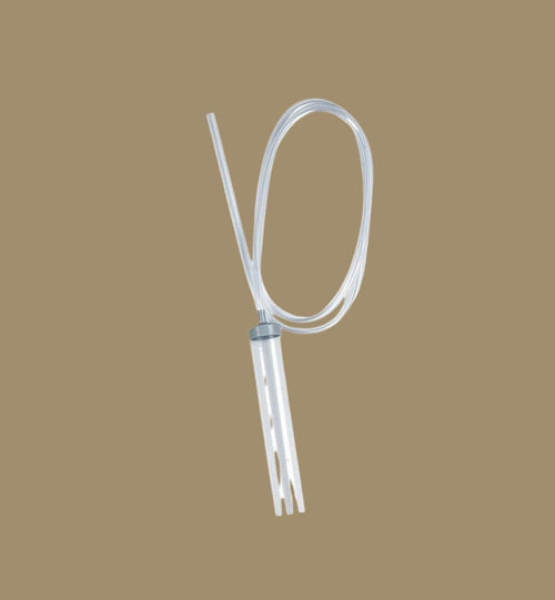 Animozen cloche de nettoyage pour aquarium en polypropylène transparent avec tuyau de 1,6 m pour siphonner le fond.