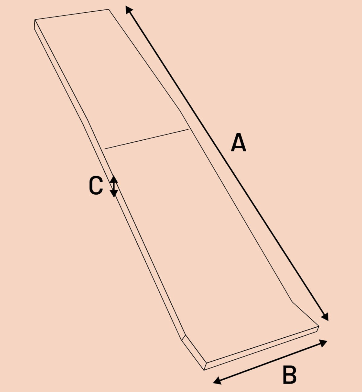 Rampe pour chien Animozen noire pliable en polypropylène, 150x39,5 cm, surface antidérapante pour un accès facile à la voiture.