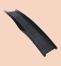 Rampe pliable noire Animozen pour chien, 150x39,5 cm, en polypropylène, surface antidérapante, idéale pour voiture.
