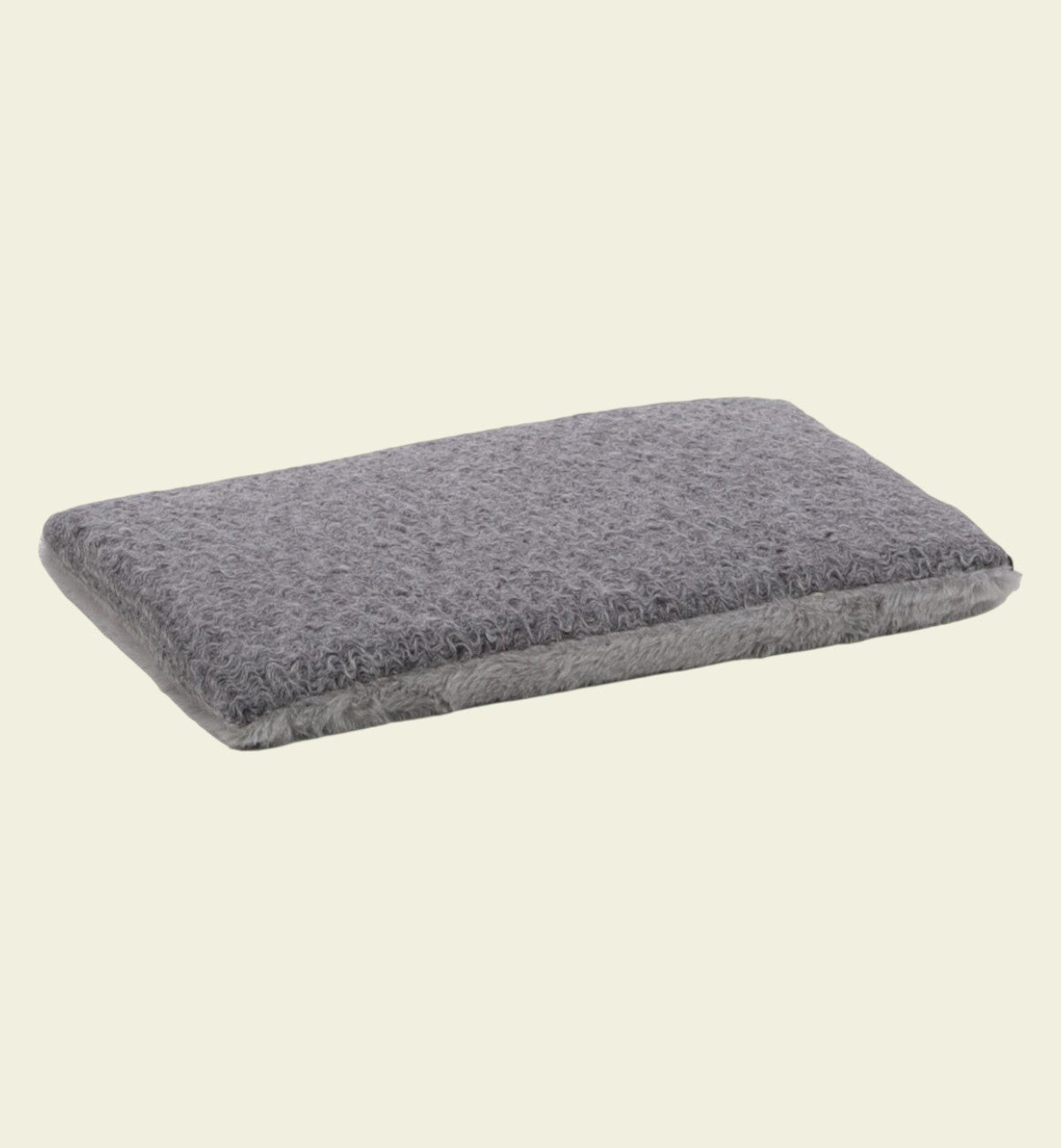 Animozen Sac de Transport pour Chien Colby gris en polyester avec finition peluche douce, 47x26x30 cm