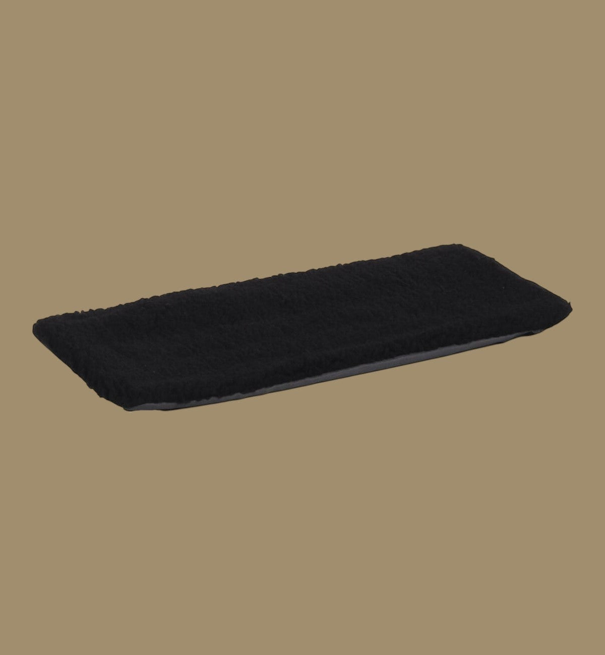 Animozen Sac de Transport pour Chien Ernesto, noir, polyester, 43x20x27cm, fond amovible, sangle intérieure, ouverture dessus