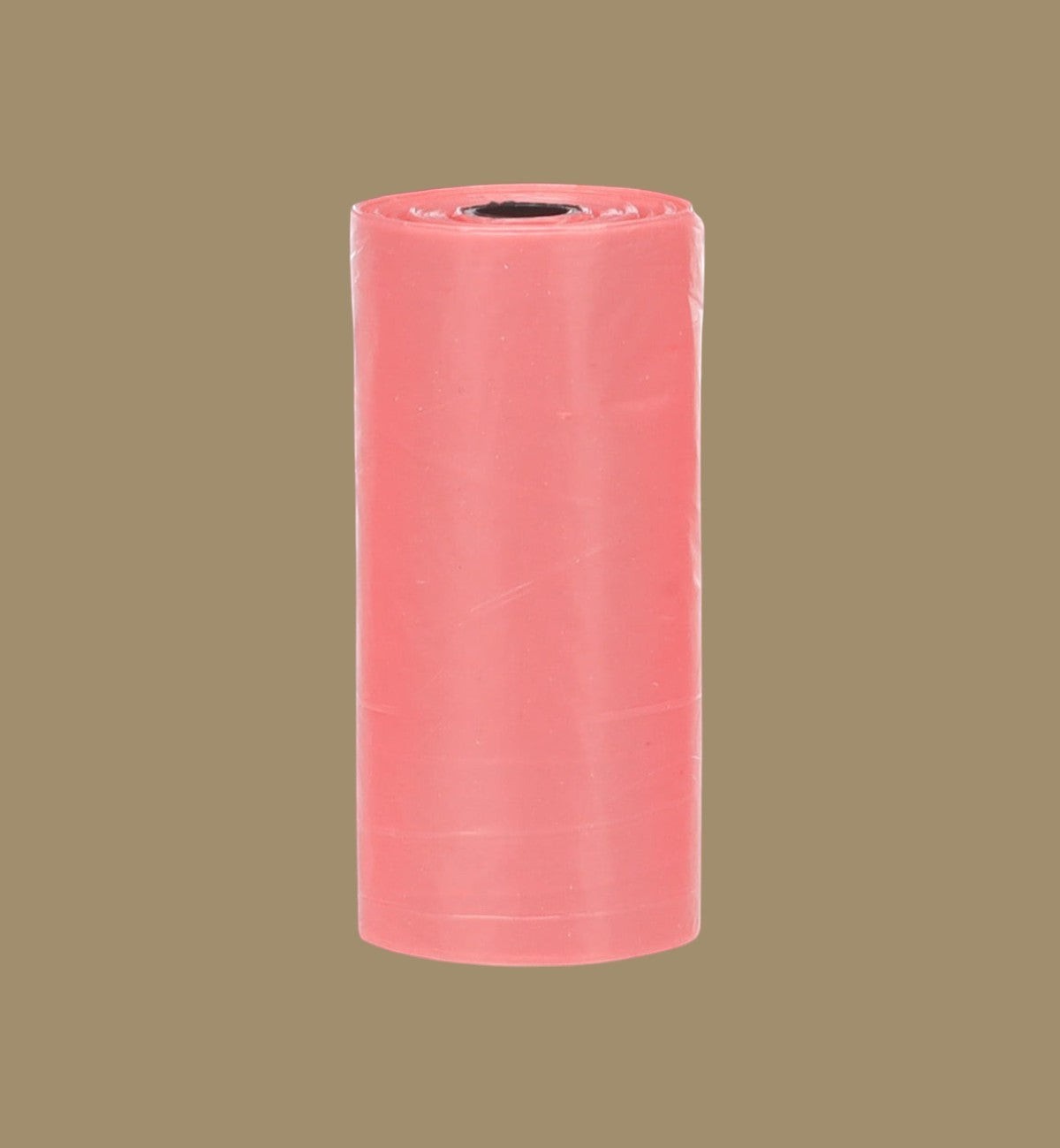 Animozen Lot de 4 rouleaux de sacs à déjections pour chien rose pastel 22x32cm en polyéthylène haute densité