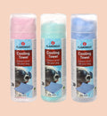 Animozen Tube de serviettes rafraîchissantes pour chien en polyester et PVA, disponible en rose, vert et bleu. Dimensions 66x43cm.