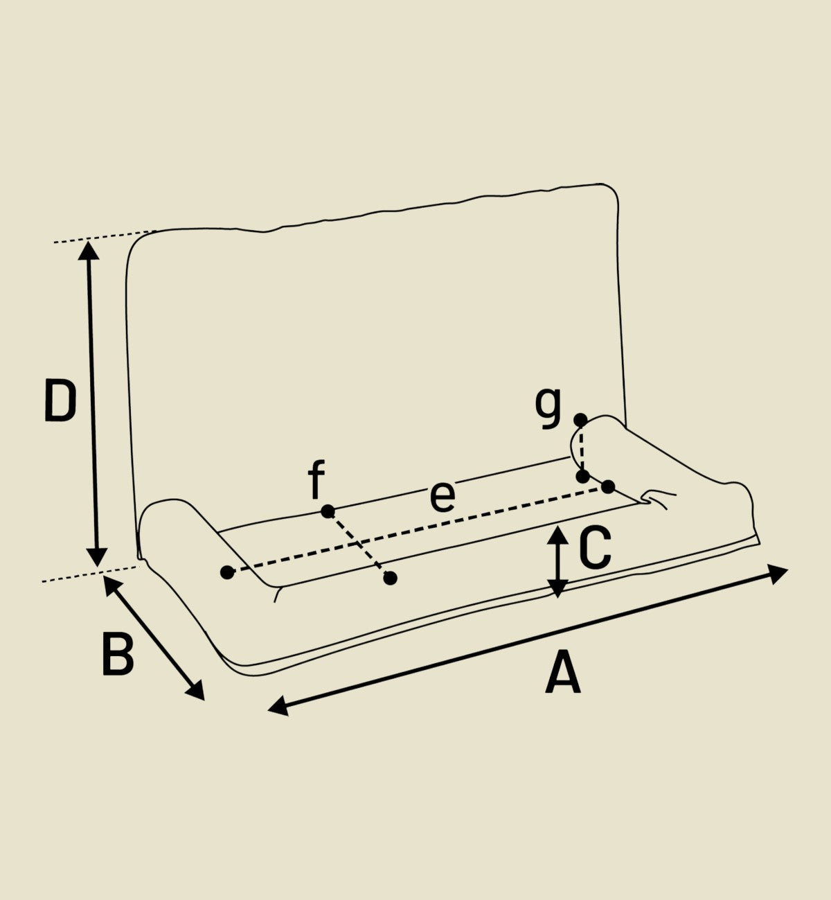 Animozen siège auto banquette pour chien noir, en polyester déperlant et rembourré, avec sangles réglables et ouvertures zippées pour ceintures.