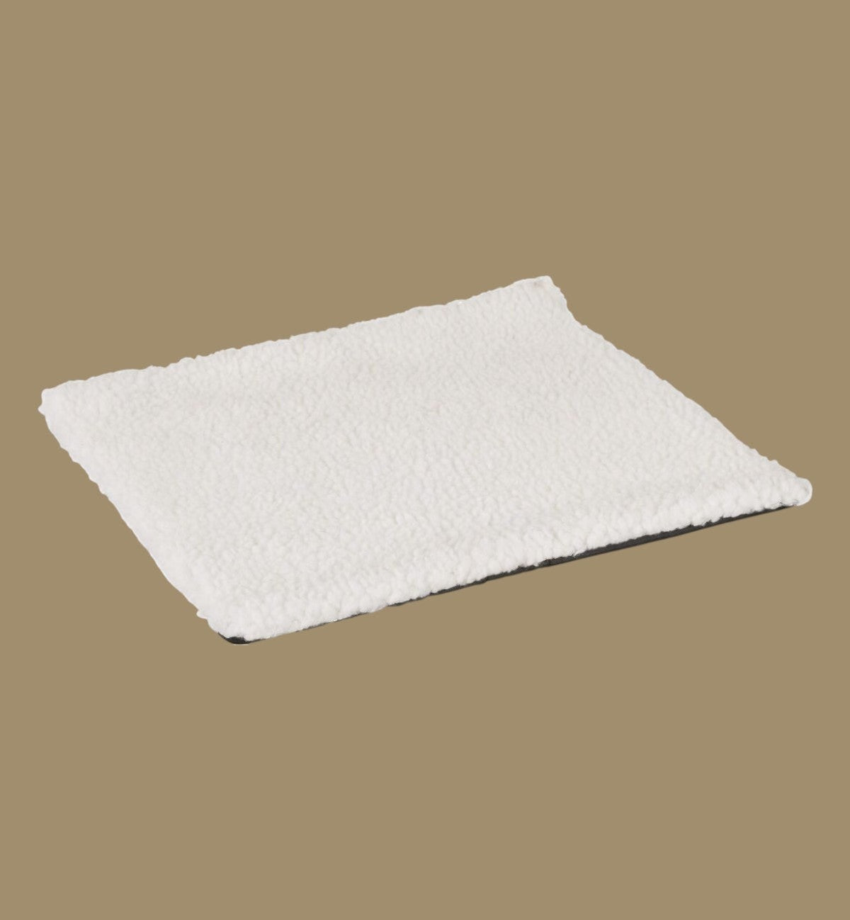 Animozen siège auto pour chien gris en polyester, 36x33x20 cm, avec sangle de sécurité et fond amovible.