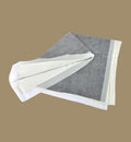 Animozen tapis de propreté pour chien au charbon actif, 90x60 cm, gris et blanc, multicouche absorbant et anti-odeurs.