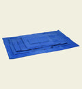 Animozen Tapis rafraîchissant bleu pour chien, en polyester avec rembourrage gel et mousse, plusieurs tailles disponibles.