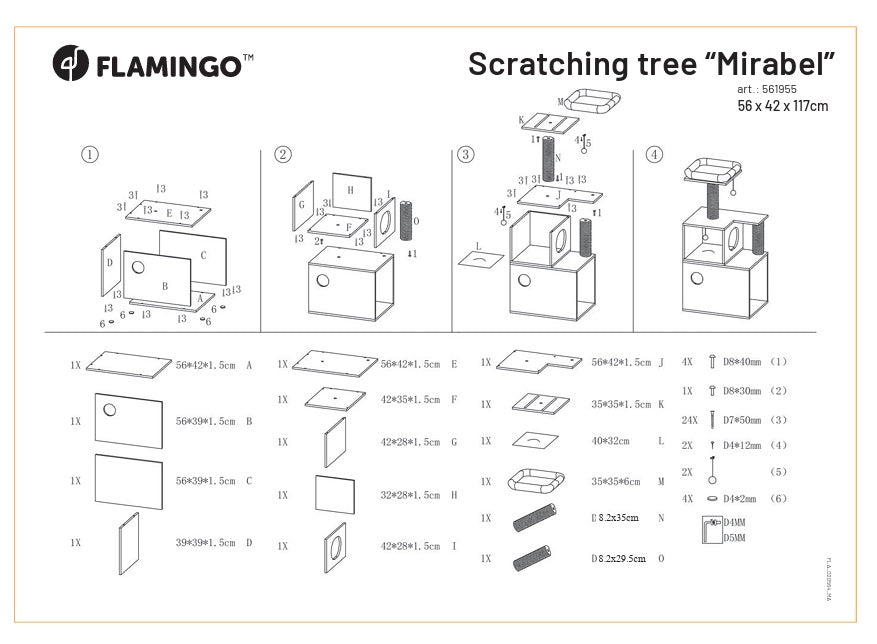 Arbre a griffer pour chat Miribel