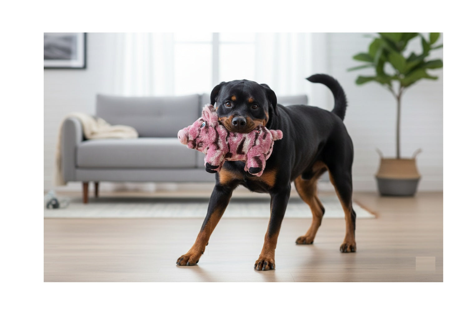 Jeu Kong pour chien Cochon rose - vue 3