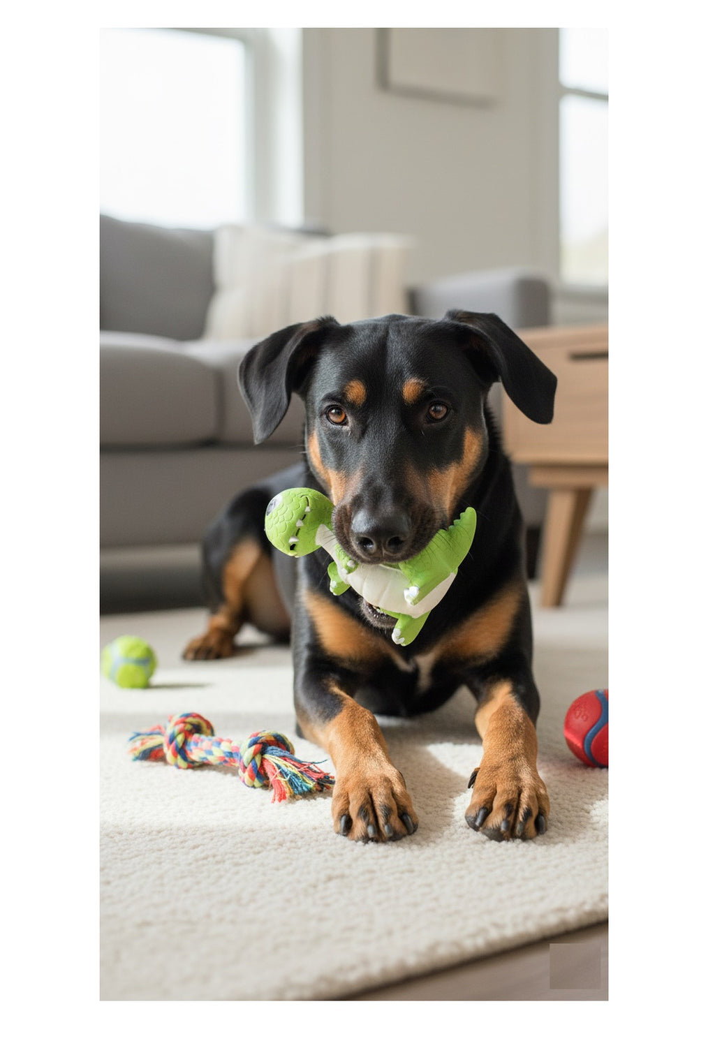 Jeu couineur Una le dinosaure - vue 4