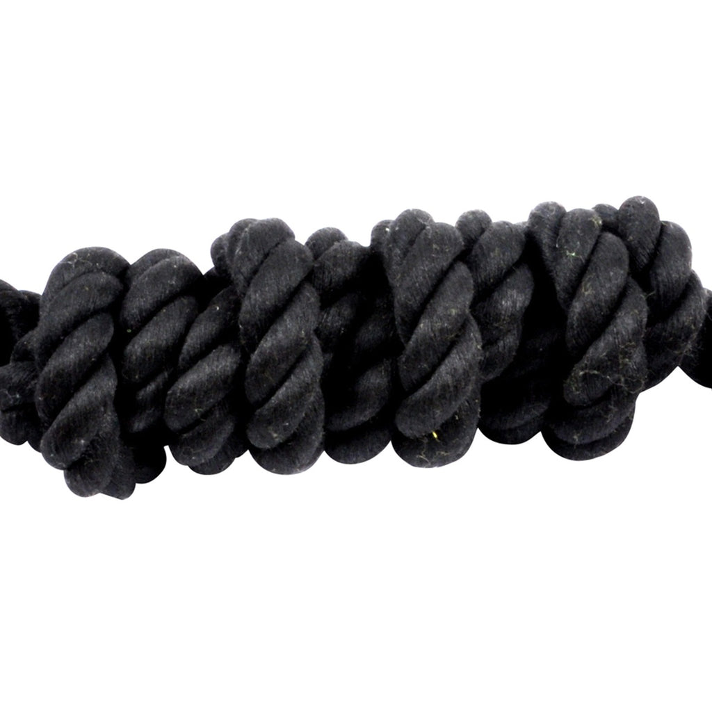 Jeu corde multi noeuds noir pour chien - vue 2
