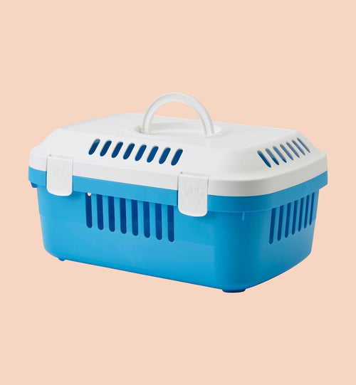 Cage de Transport pour Rongeur Compact - 48,5 x 33 x 23,5 cm