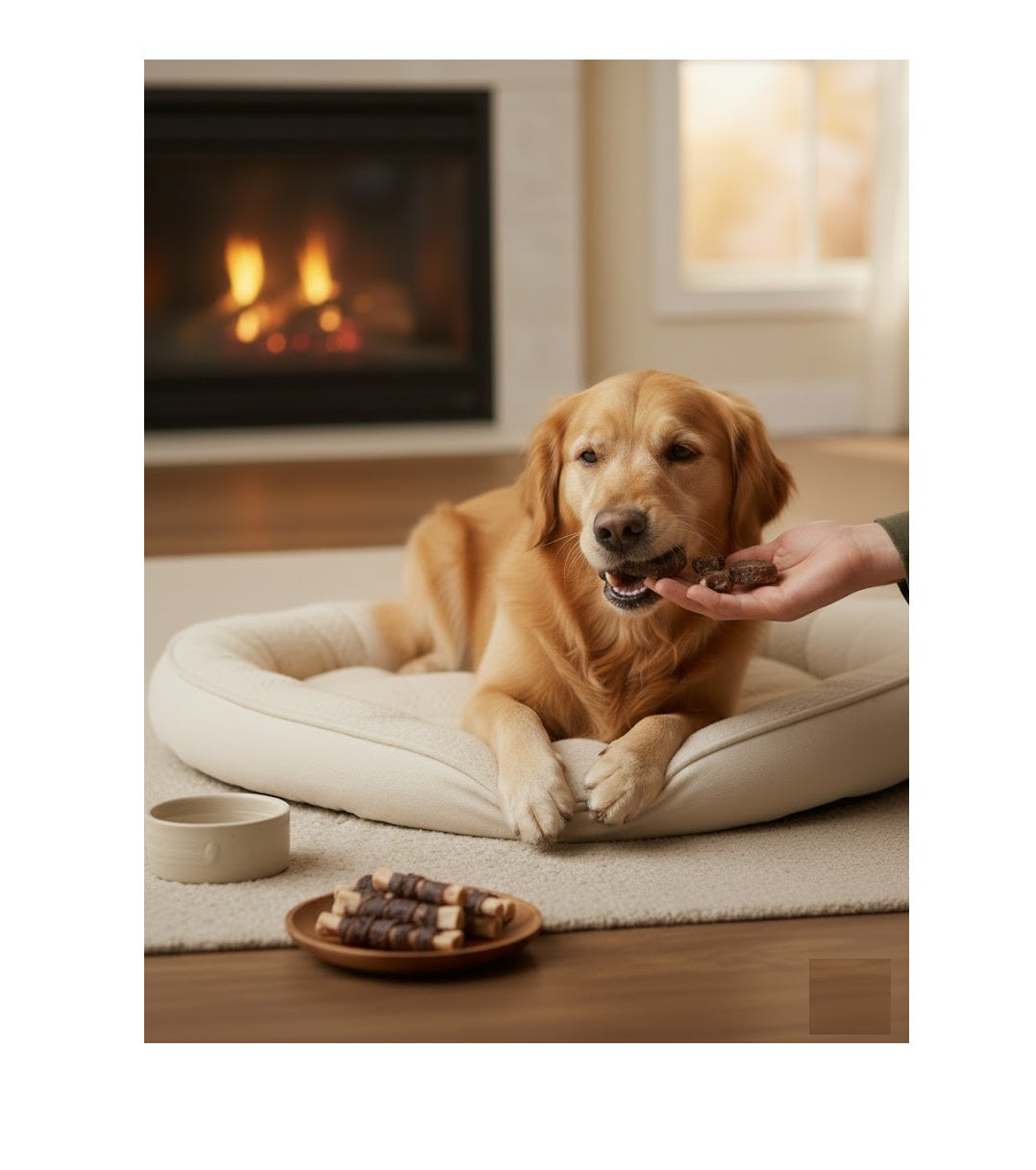 Friandise pour chien Cote avec coeur Yack